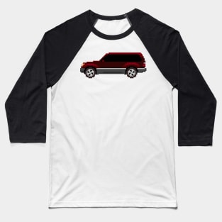 Land Cruiser Pixelart Baseball T-Shirt